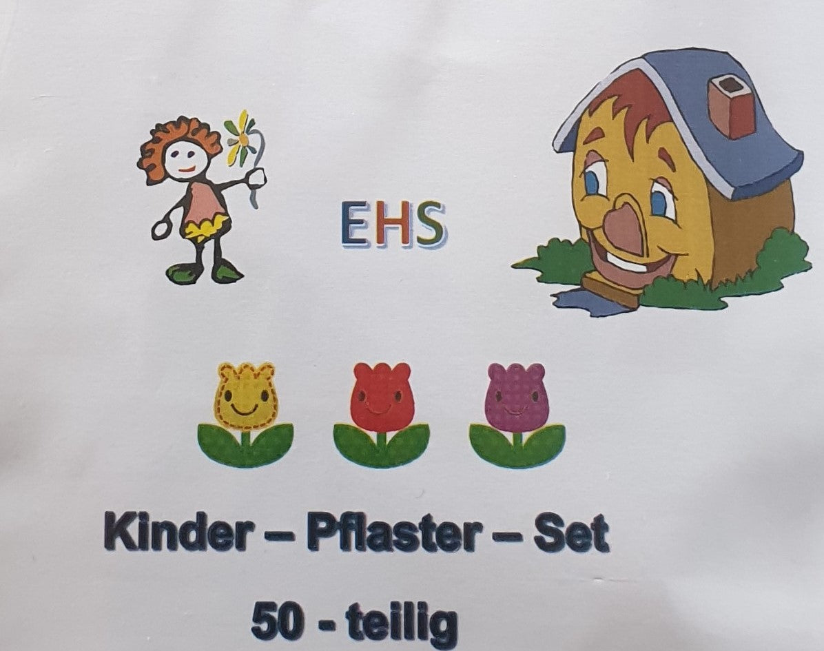 EHS Kinderpflaster Set 50-tlg.