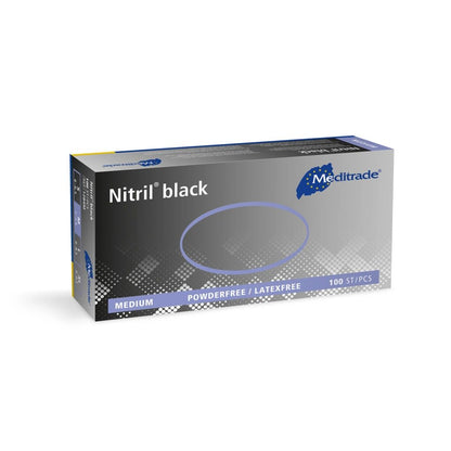 Meditrade Nitril Black Packung a 100 Stück
