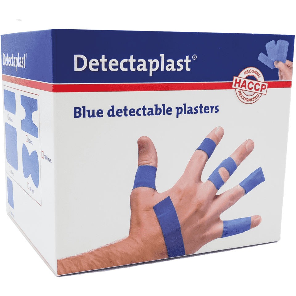 Detectaplast® Pflaster 50 Stück, detektierbar, blau, 50 mm x 72 mm