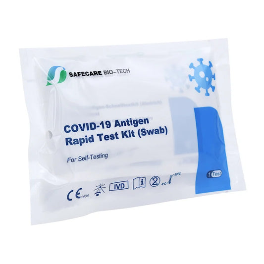 Safecare Covid-19 Antigen Rapid Test Kit Corona Schnelltest - Laien-Selbsttest -