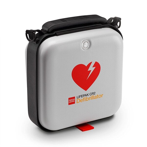 AED Lifepak ® CR2 USB, Halbautomat, inkl. robuste Tragetasche