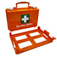 Erste Hilfe Koffer - mittel - für Betriebe DIN 13157:2021 Verbandkoffer gefüllt und mit Wandhalterung