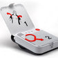 AED LIFEPAK® CR2 USB, Halbautomat, ohne W-LAN, Handgriff